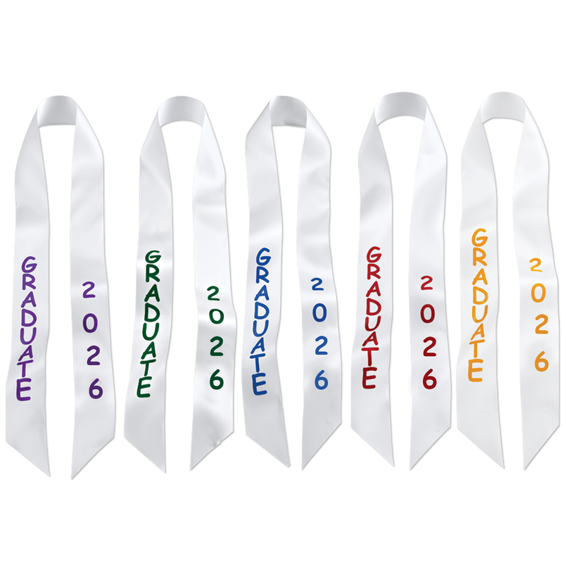 2026 Graduate Sashes